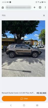 RENAULT DUSTER 1.6 16V SCE FLEX ICONIC X-TRONIC